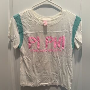 Pi Phi Philanthropy White Shirt